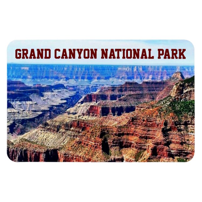 Íman Grand Canyon National Park Arizona Viagem Magnet (Horizontal)