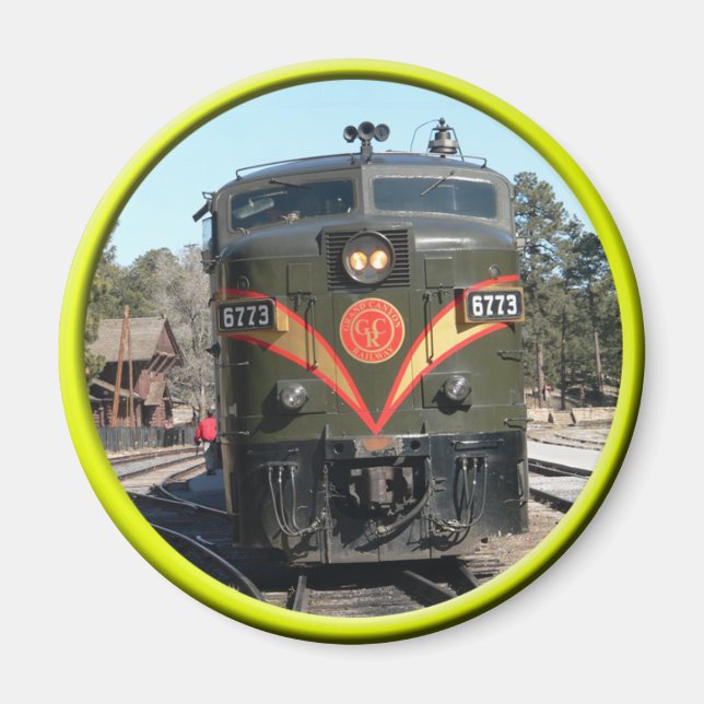 Íman Grand Canyon Railroad Magnet (Frente)