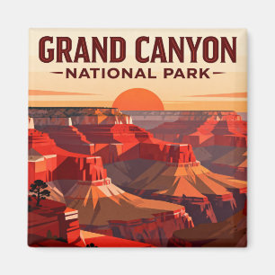 Íman Grand Canyon Rim to Rim Conquista do Caminhante