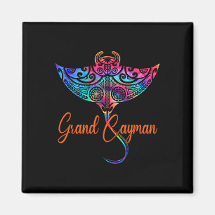 Íman Grand Cayman Islands 2025 Tribal Stingray Family V