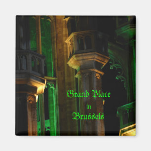 Íman Grand Place à noite