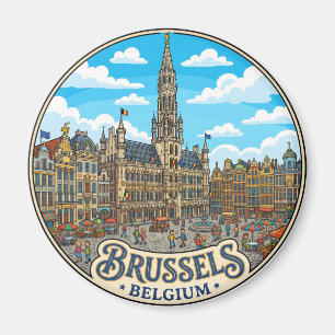 Íman Grand Place, Bruxelas Bélgica