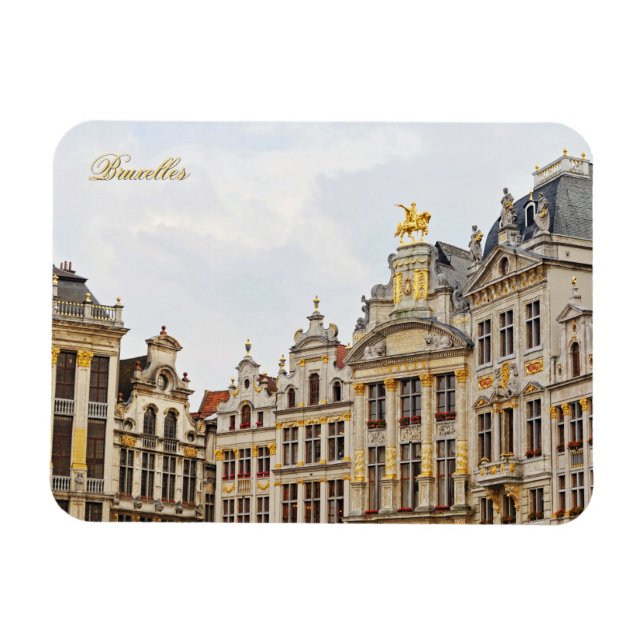 Íman Grand Place em Bruxelas (Horizontal)