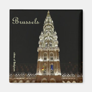 Íman Grand Place em Bruxelas, Bélgica
