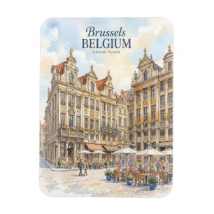 Íman Grand Place Histórico de Bruxelas