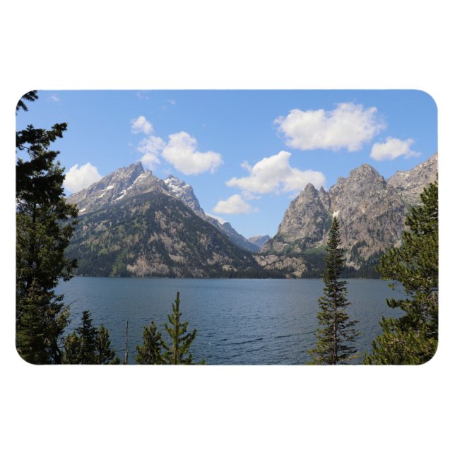 Íman Grand Teton Mountains e Jenny Lake (Horizontal)