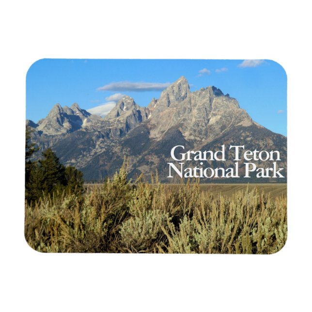 Íman Grand Teton National Park Wyoming (Horizontal)