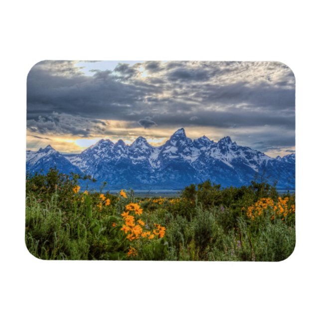 Íman Grand Tetons (Horizontal)