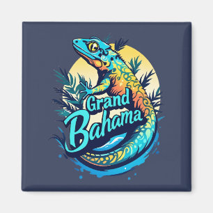 Íman Grande Bahama Caribe Gecko