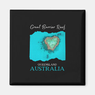 Íman Grande Barreira de Coral Queensland Austrália Souv