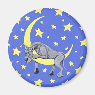 Íman Grande Brilho Azul de Dane - Personalizado