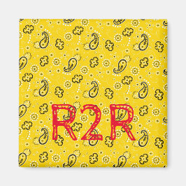 Íman Grande Canyon AZ Amarelo Vermelho R2R