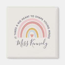 Íman Grande Coração para Formar Jovens Professores de M