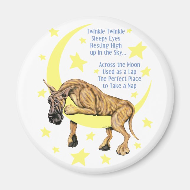 Íman Grande Dane Brindle Twinkle (Frente)