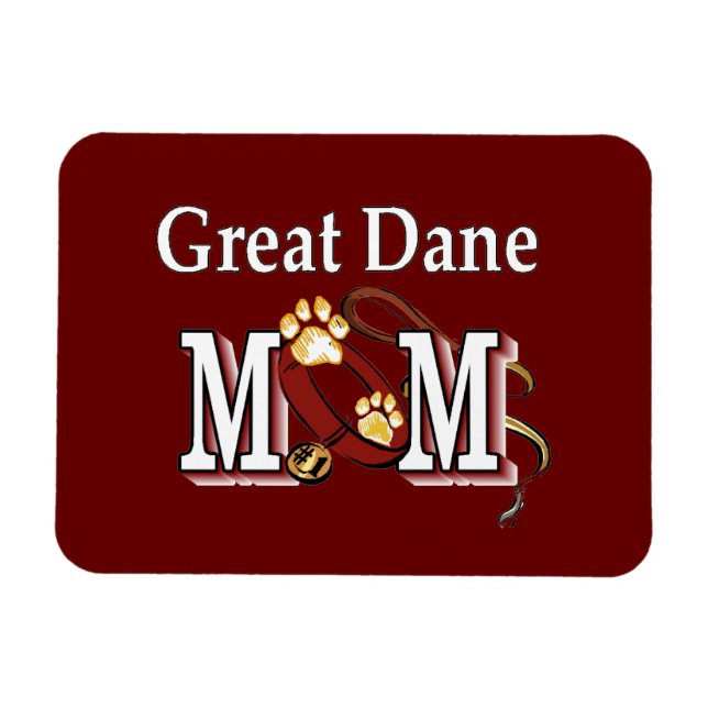 Íman Grande Dane Mãe Difts (Horizontal)