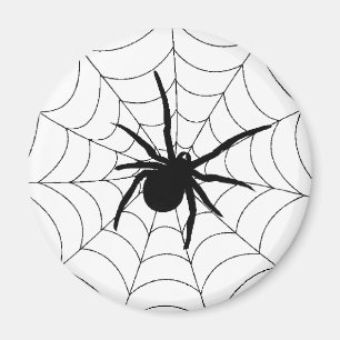 Íman Grande Design de aranha-aranha-do-mato-preto