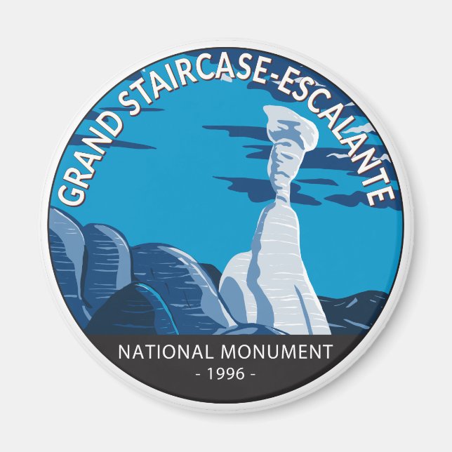 Íman Grande Escadaria Escalante Monumento Nacional Utah (Frente)