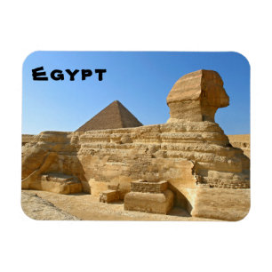 Íman Grande Esfinge de Gizé com pirâmide de Khafre - Eg