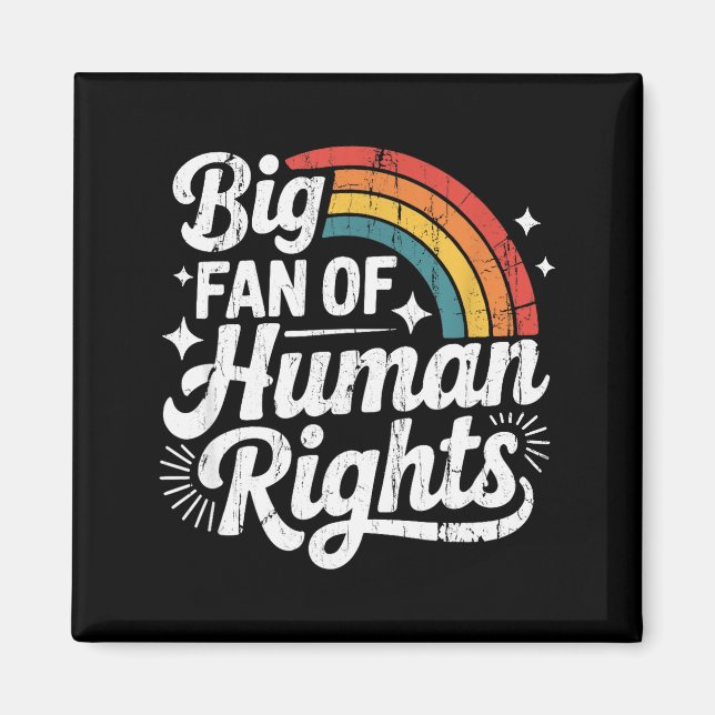 Íman Grande Fã dos Direitos Humanos, Justiça Social, Ig (Frente)