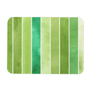 Íman grande fundo verde da aguarela - aguarela