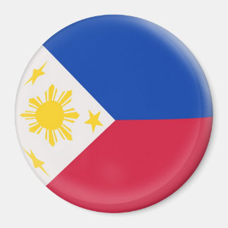 Íman Grande ímã de 3 polegadas - Bandeira das Filipinas