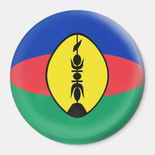Íman Grande ímã de 3 polegadas - bandeira de Nova