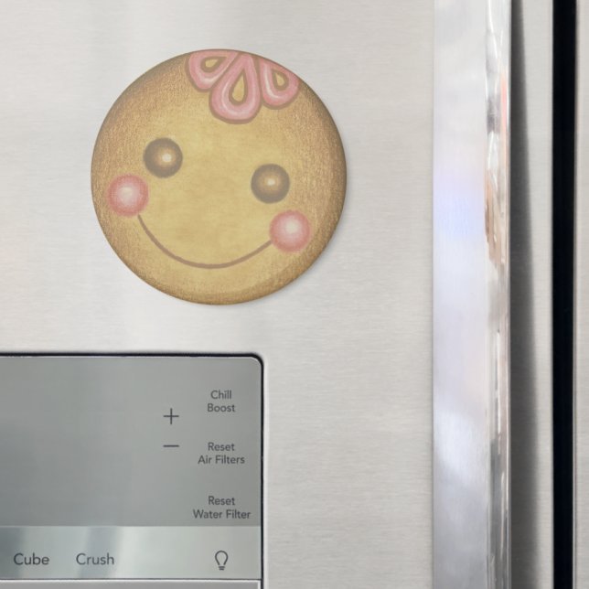 Íman Grande ímã de biscoito de gengibre (In Situ (Fridge))