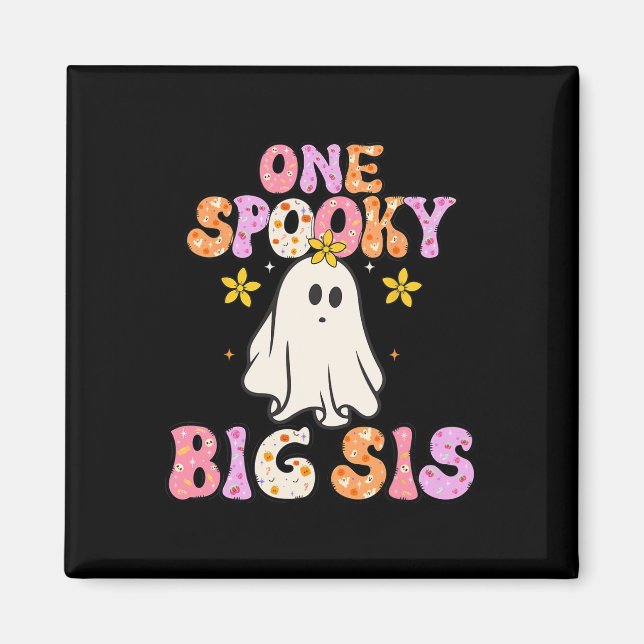 Íman Grande Irmã Halloween Uma Assustadora Anúncio Gran (Frente)