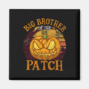 Íman Grande Irmão Do Grupo Familiar Patch Halloween