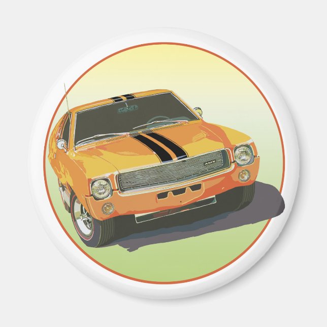 Íman Grande Laranja Mau (Frente)