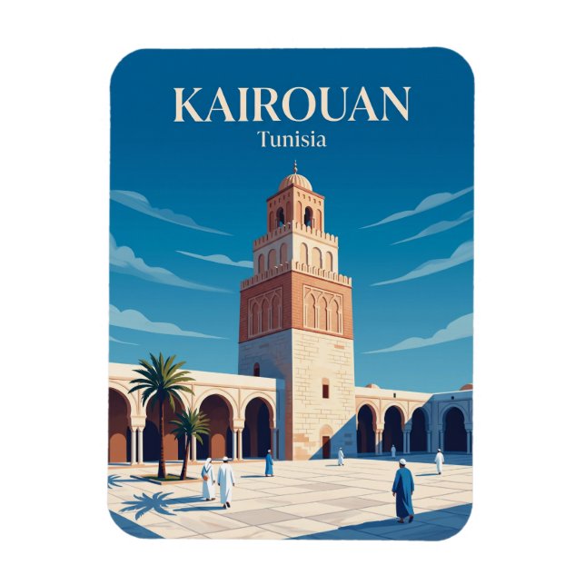 Íman Grande Mesquita de Cairuão Tunísia (Vertical)