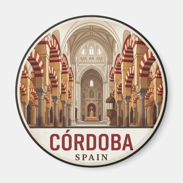 Íman Grande Mesquita de Córdoba Espanha (Frente)