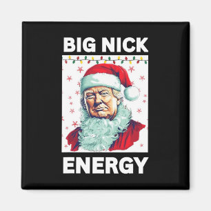 Íman Grande Nick Energy Presidente Trump Santa Cristo