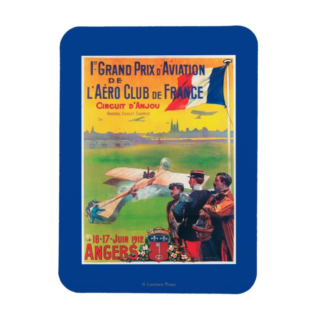 Íman Grande Prêmio da Primeira Aviação (Vertical)