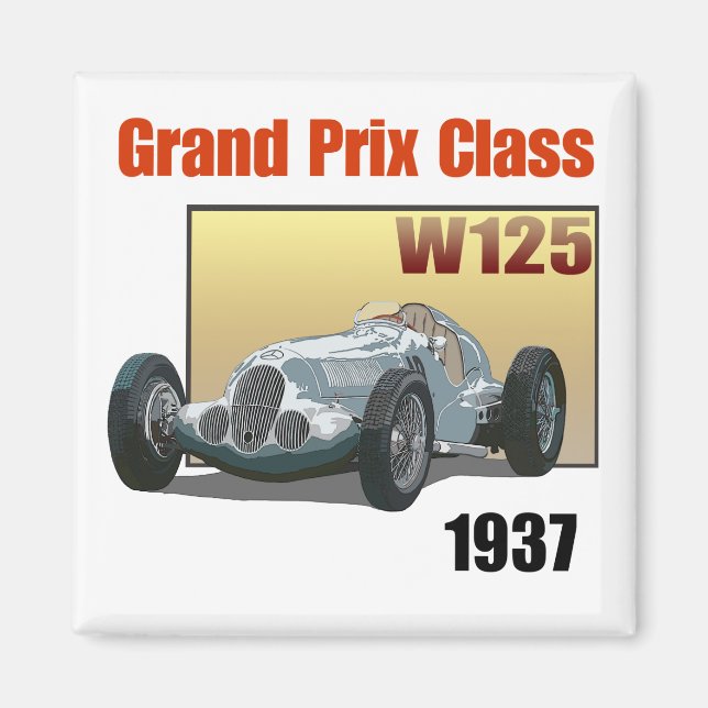 Íman Grande Prêmio de 1937 Classe W125 (Frente)