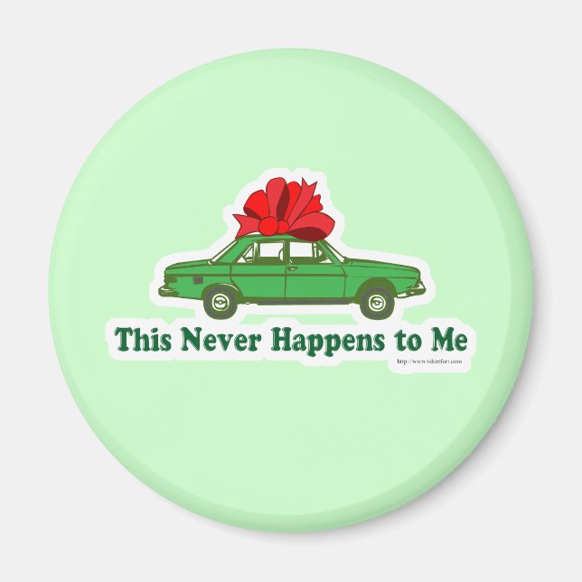 Íman Grande Presente Feliz Natal (Frente)