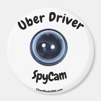 Íman grande SpyCam do Driver Uber
