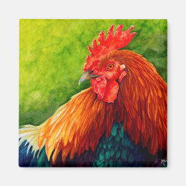 Íman Grande Vermelho - Magneta Rooster
