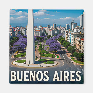 Íman Grandes Bulevares de Buenos Aires e Elegância Arge