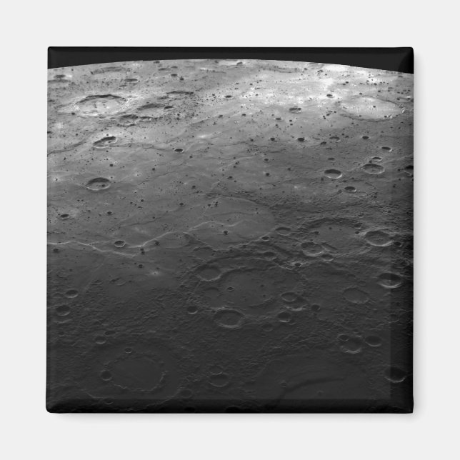 Íman Grandes crateras do planeta Mercúrio (Frente)