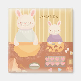 Íman Grandma Baking Cookies