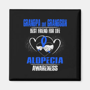 ÍMAN GRANDPA E GRANDES AMIGOS DA VIDA ALOPECIA