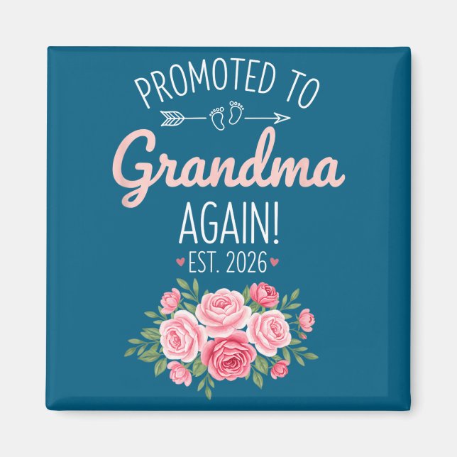 Íman Grandparent Promoted To Grandma Again Est. 2026, N (Frente)
