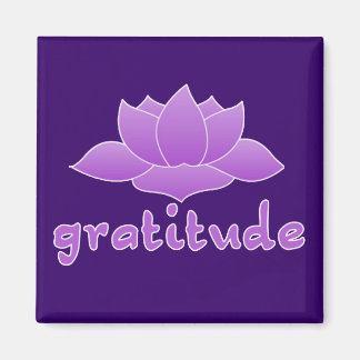 Íman Gratidão com Violet Lotus