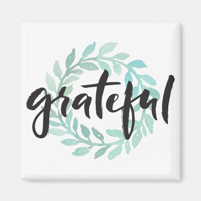 Íman Gratidão Grateful Wreath (Frente)
