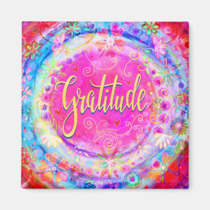 Íman "Gratidão" Inspirivity ONE WORD Magnet