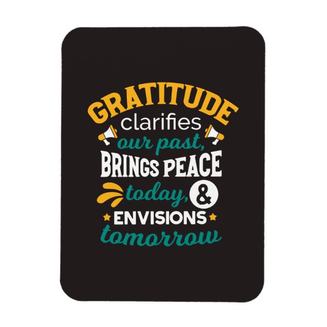 Íman Gratidão Traz Paz Hoje – Fé Positiva (Vertical)