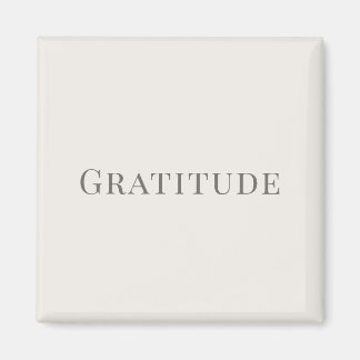 Íman Gratitude – Minimal Typography Design