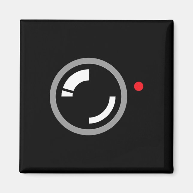 Íman Gravação de vídeo secreto Engraçado Cameraman Hall (Frente)