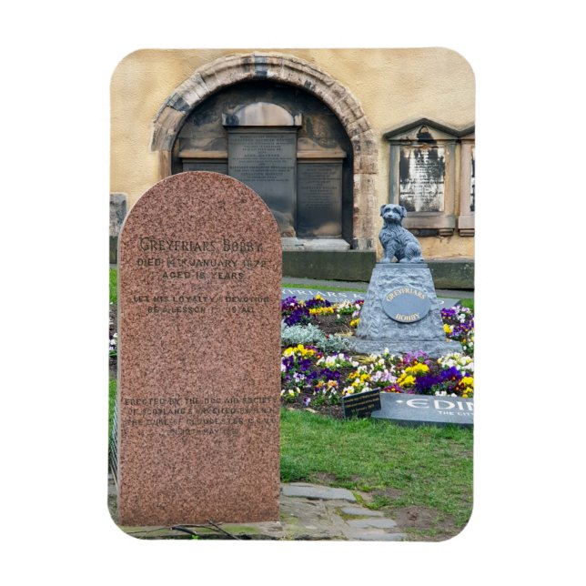 Íman Grave e santuário para Bobby em Greyfrars Kirkyard (Vertical)